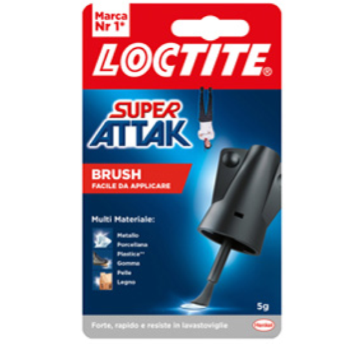 LOCTITE SUPER ATTAK EASY BRUSH COLLA LIQUIDA 5GR
